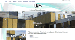 Desktop Screenshot of ips-services.fr